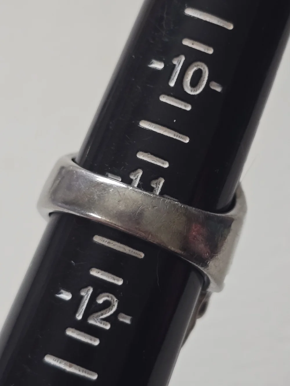 Men's Silver Skull Web Ring - Gothic Statement Jewelry Size 11